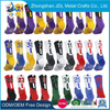 Wholesale Custom Logo Outdoor Sport White Men Black Letter Running Grip Basketball Designer Socks