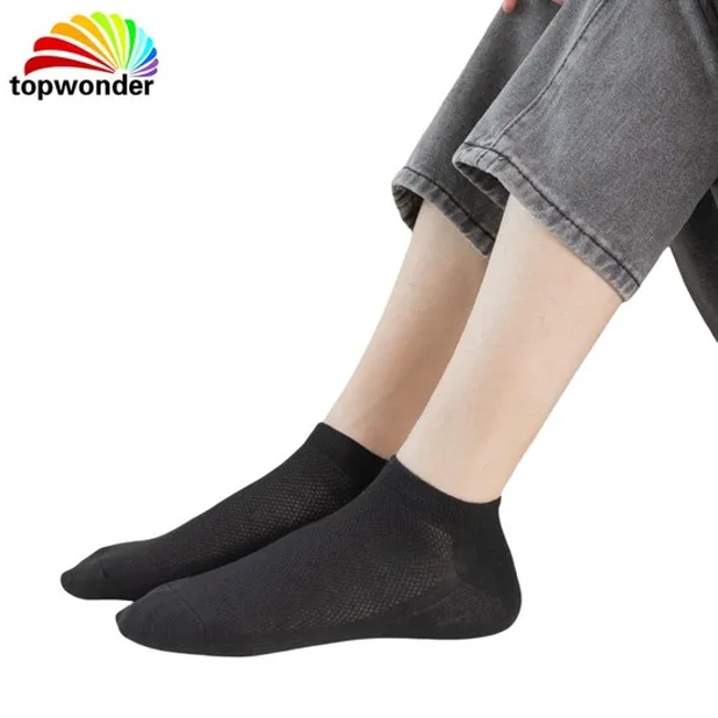 Customize All Colors of Men′s Sock Summer Sock Mesh Sock Boat Sock in Many Colors, Sizes and Material
