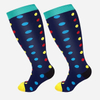 Hot Oversized Fat Men Women Compression Progressive Nylon High Stretch Socks
