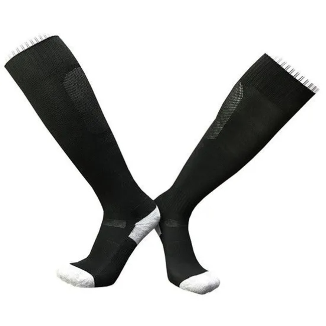 Gy9-Ctm013#Towel-Based Plain MID-Length Football Socks for Adults