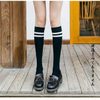 Striped Long Socks Women High Stockings Ladies Girls New Customized Knee Socks