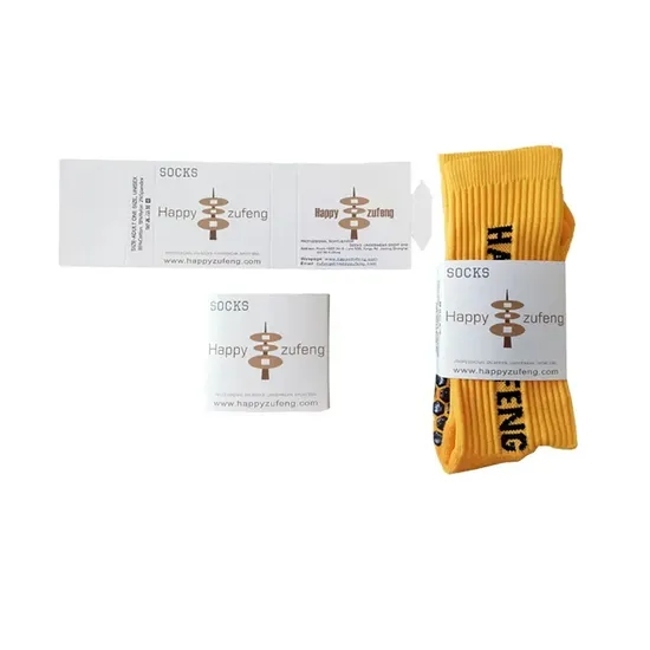 Premium Sock Packaging with Unique Logo Embossing Designs