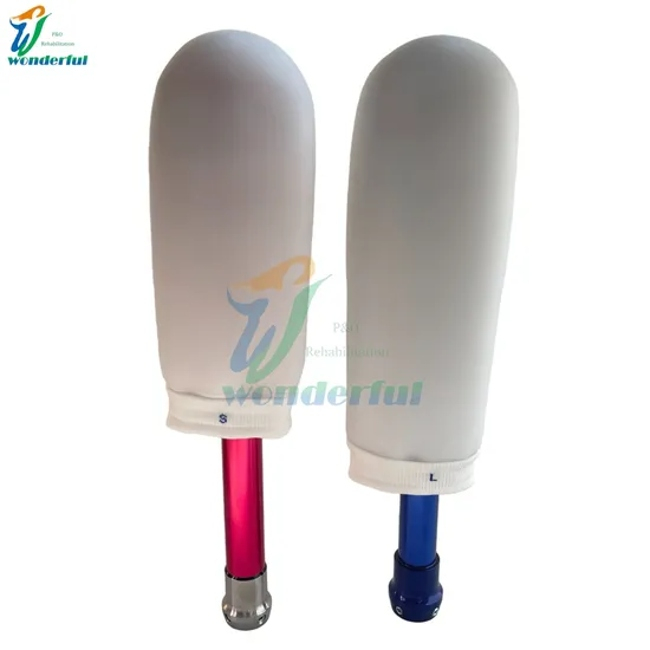 High Quality Premium Cotton Gel Socks for Prosthetic Limbs Residual Limb Gel Knee Joint Sleeves-Rehabilitation Therapy Supplies