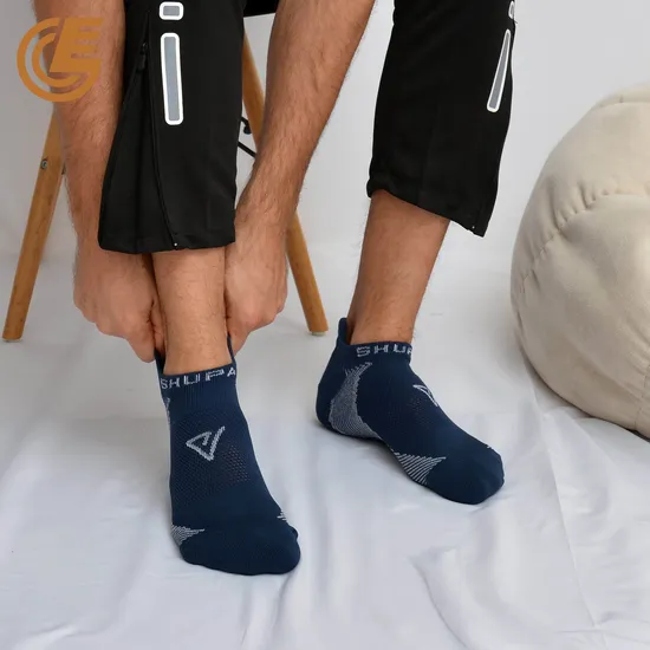 Wholesale Cotton Soft Ankle Sports Compression Running Socks