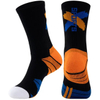 Customized MID Calf Towel Soled Sports Socks Breathable and Sweat Absorbent Basketball Socks.