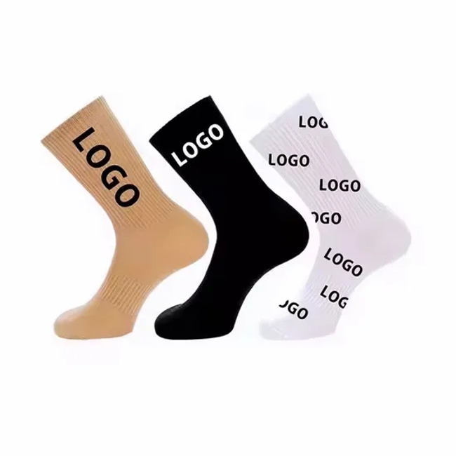 Custom Logo Non-Slip Comfortable Unisex Sport Cotton Socks