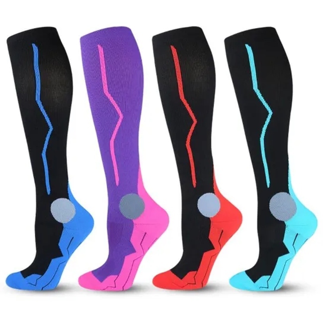 New Style Compression Socks for Men in Stock Wholesale Knee High High Quality Compression Socks