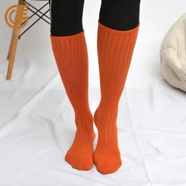 Knitted Designer Stockings Breathable Yoga Compression Socks for Women
