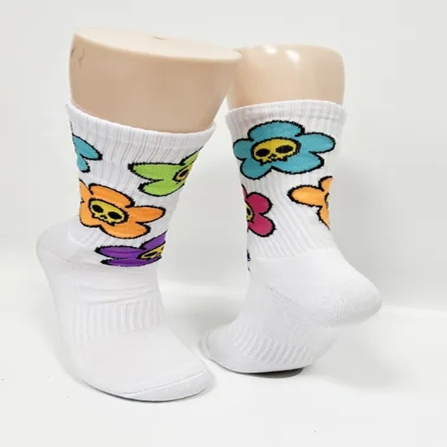 Custom Socks Product Good Quality Combed Cotton Logo Socks