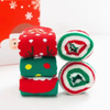 Christmas Socks Man Wear Happy Uniform Dress Socken Winter Crew 100% Cotton New Year Holiday Gift Socks