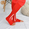 Training Anti-Slip Sports Socks Protector Calf Compression Shin Guards Soccer Sleeve