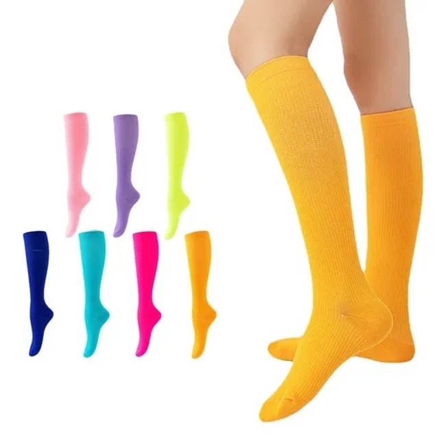 Custom Low MOQ Cartoon Funny Crew Printed Sports Compression Socks