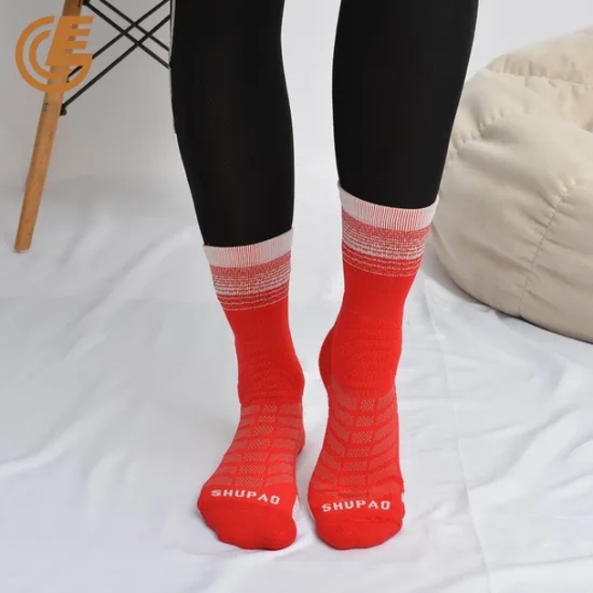 Wholesale Custom High Elasticity Breathable Athletic Fitness Ankle Compression Socks