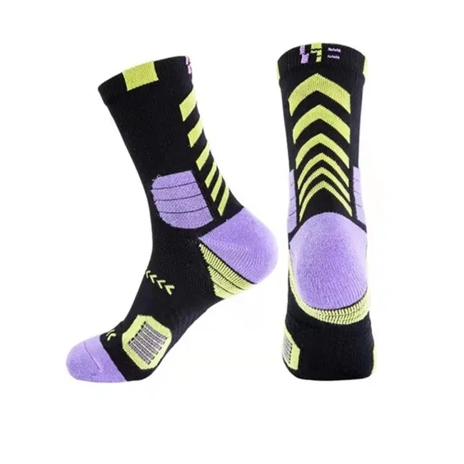 Custom Made Breathable Fitness Socks for Men and Women, Compression