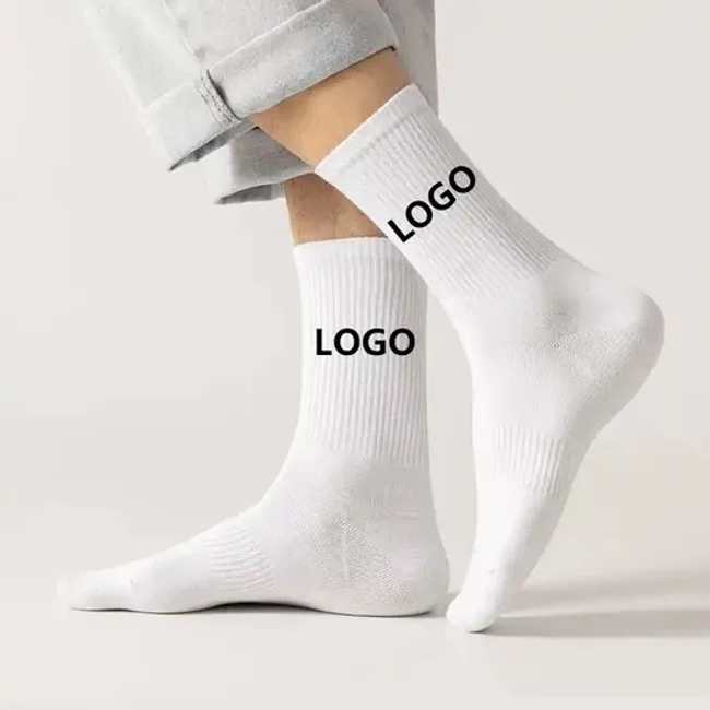 High Quality Custom Logo Men Socks Colorful Sport Combed Cotton Socks Unisex
