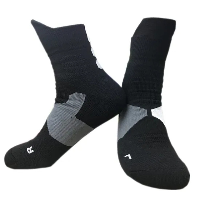 New OEM Wholesale Compression Custom Logo Sports Elite Sports Men′s Basketball Socks