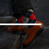 Customization Top Quality Cotton Men s Classic Style Geometric Design Knitting Breathable Anti odor Business Dress Crew Socks