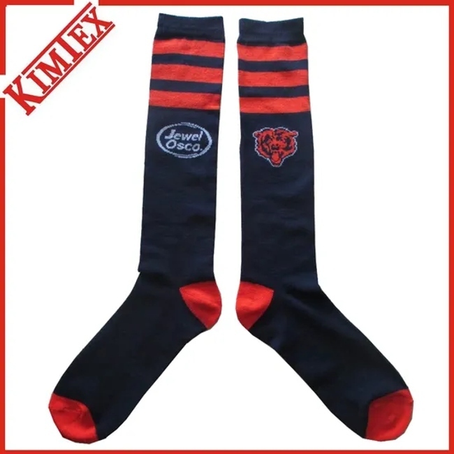 Unisex Cotton Sports Soccer Socks, Football Socks, Compression Socks
