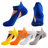 Men Cotton Logo Custom Sports Running Ankle Compression Athletic Socks