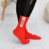 Custom High Quality Men′s Compression Sports Socks with Logo Design Towel Sole