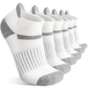 Custom Merino Wool Ankle Running Hiking Compression Breathable Thick Cushion No Show Men Socks