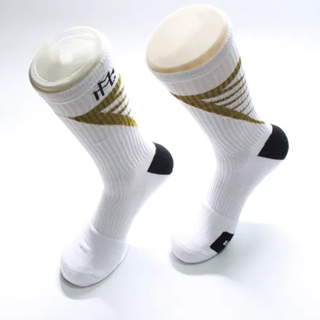 Custom Logo Cycling Knee High Unisex Running Sport Compression Socks