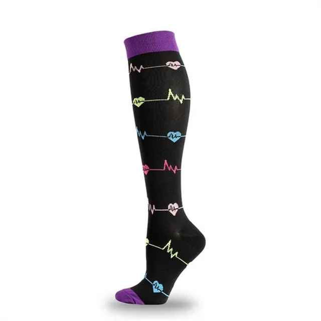 Unisex Men Women Wholesale Cotton Circulation Compression Socks