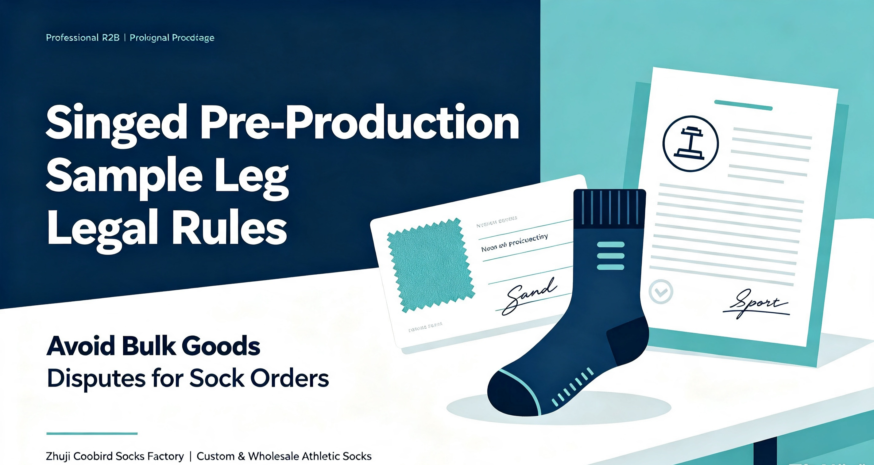 Signed Pre-Production Sample: Legal Rules Every Socks Buyer Must Know