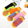 personal use Mid Solid Color New Simple Calf Yoga Socks Pilates Socks Silicone Non-slip Fitness Socks Indoor Dance Gymnastic 