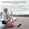 high-volume orders Sports Womens Performance Mtb Cycling Socks Guy Funky Road Bike Nylon Stripe Bike Running Socks Crazy Dot 