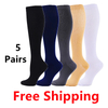 efficient purchasing Compression Socks Men Running Sport Socks Knee High mmHg Medical Edema Varicose Veins Women Compression 