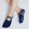 discreet shipping New Cotton Women Yoga Sports Socks Anti-Slip Gym Fitness Breathable Cross Back Pilates Dance Sport Ankle 