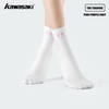 confidential Men Outdoor Sports Elite Socks Breathable Cushion Middle Tube Marathon Running Fitness Gym Training Crew Cycling 