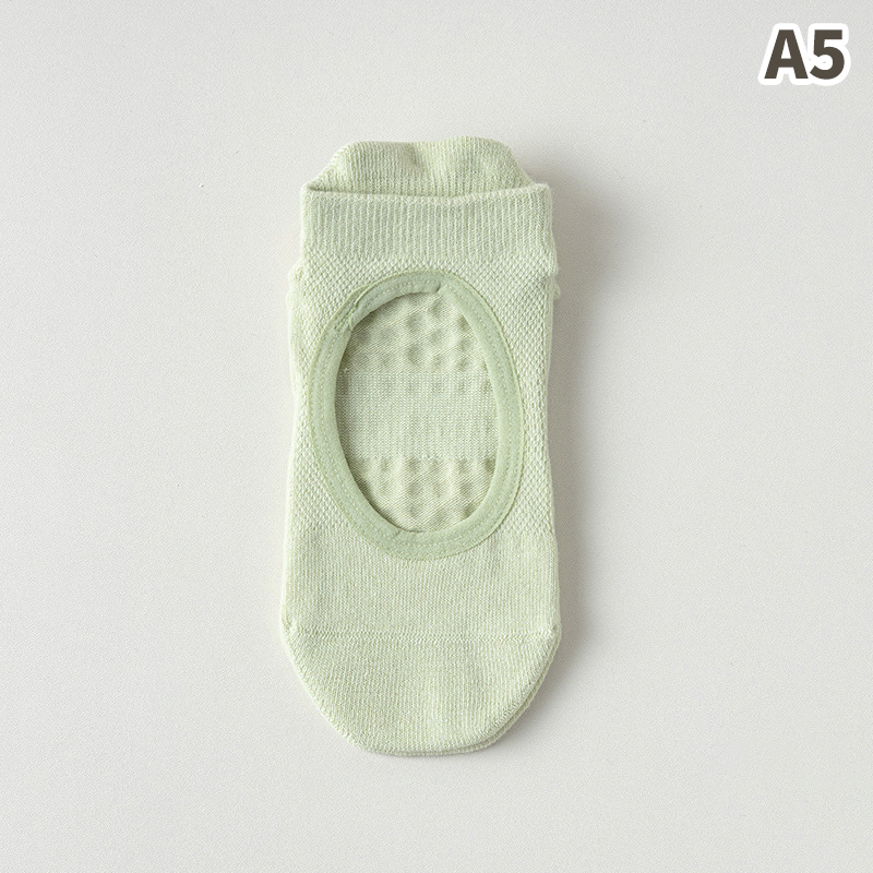 regular orders Women Pilates Socks Backless Anti-Slip Breathable Yoga Socks Ankle Ladies Ballet Dance Sports Socks For Fitness 
