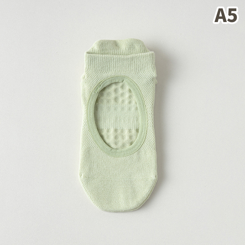 regular orders Women Pilates Socks Backless Anti-Slip Breathable Yoga Socks Ankle Ladies Ballet Dance Sports Socks For Fitness 