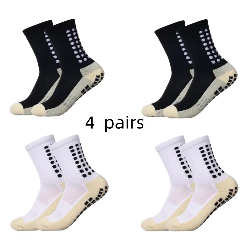 prompt dispatch of thick adhesive anti slip sweat absorbing sports football socks, basketball socks, yoga 