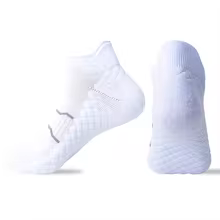 Pantone Matching Women Pure Cotton Boat Socks Breathable Anti Slip Outdoor Sports Stretch Men's socks Sweat Absorbing Massage 