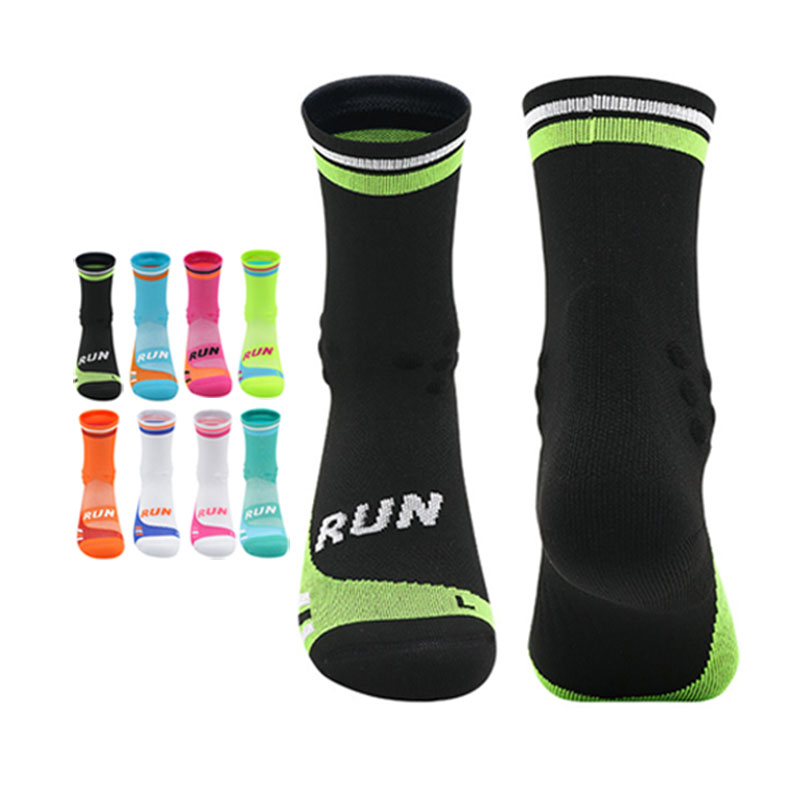Price Match Running Socks Crew Marathon Sport Sock For Man Woman 