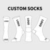 Cotton Sweat-Absorbent Sports Compression Socks Comfortable Basketball Team Customized Men Crew Socks for Christmas Festival Gift