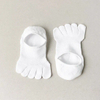 Men′s Thin Mesh Sports Toe Socks Custom Logo