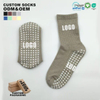 High Quality Low MOQ Wholesale Custom Design Logo Yoga Anti Slip Customized OEM Women Girl Cute Fashion Pilates Socks