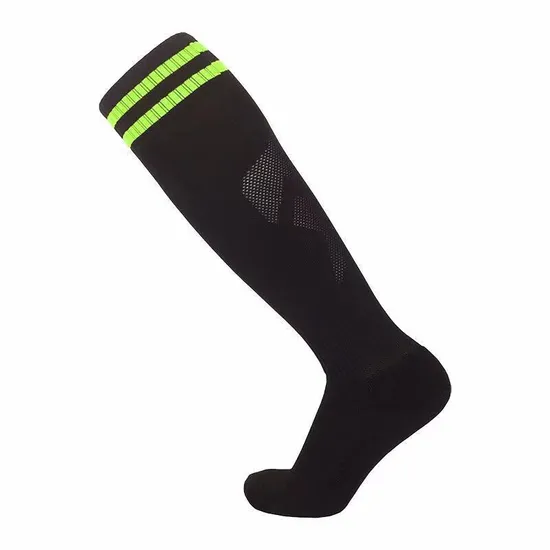Custom Towel Bottom Football Socks Breathable Solid Color Men Soccer Socks