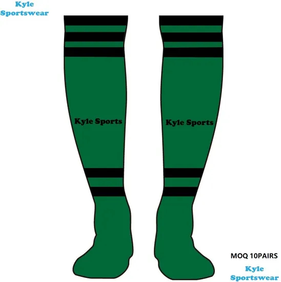 Custom Unisex Football Socks Hockey Socks High Knee Stockings Rugby Socks