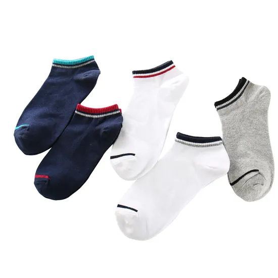Comfortable Striped Cotton Bowling Socks