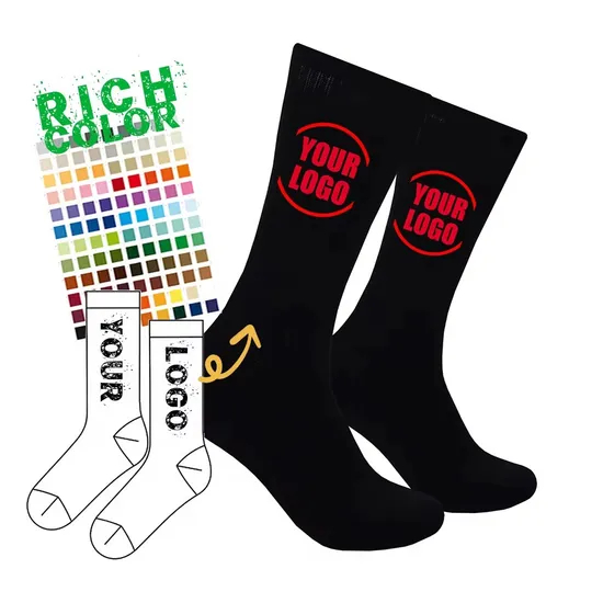 Free Design Wholesale Comfortable Cotton Dress Socks Soft and Close to The Skin Party Travel Casual Sports Men Socks Custom Socks