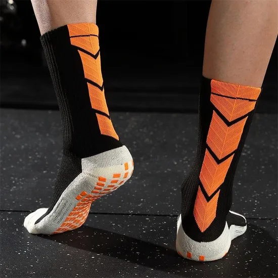 High Quality Athletic Anti-Slip Basketball Socks Custom Logo Non-Slip Soccer Socl