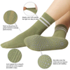 Custom Logo Anti Slip Grip Socks with Your Own Design for Pilates and Yoga