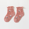 Summer Thin Mesh Girls′ Socks Fruit Baby Cotton Socks