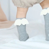 Kids Girls Knee High Long Soft Cotton Lace Baby Toddler Socks