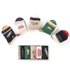Socks Newborn Baby Organic Cotton Socks Set for Baby Girl Boy High Quality Children Solid Socks Colorful